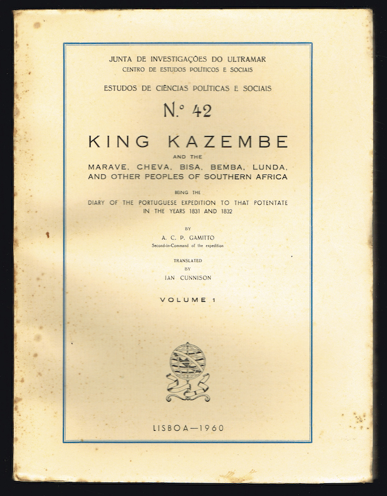 KING KAZEMBE (2 volumes)